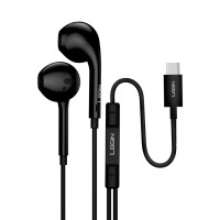 Login CLEON Handsfree - Type-C Black (L-301)