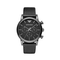 Emporio Armani Dress Chronograph Men's Watch Black (AR1737)