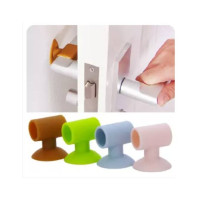 Ferozi Traders Flexible Door Stopper Silicone Wall - 4Pcs