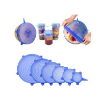G-Mart Silicone Food Storage Bowl Cover 6Pcs