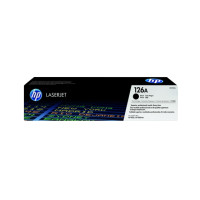 HP 126A 4 Pack LaserJet Toner Cartridge Black (CE310A)