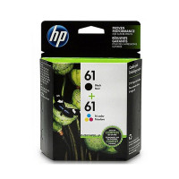 HP 61 Black & Tri-Color Combo Ink Cartridges