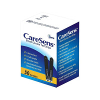 i-sens Caresens II Blood Glucose Test Strips - 50 Strips