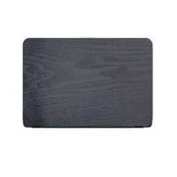 Ferozi Traders Universal Wooden Texture Laptop Back Protector - Black (0530)