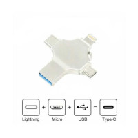 Jtechzone 4 in 1 OTG 16GB USB Flash Drive (LXM-904)