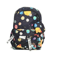 Kashif Luggage Floral Printed Backpack For Girls
