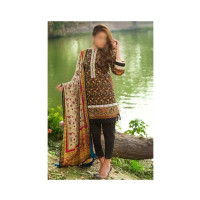 Kpk Cloth Unstitched 3 Piece Suit For Women (0001)