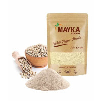 Mayka Foods White Pepper Powder - 100 gram