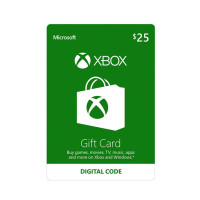 Microsoft Xbox Gift Card $25
