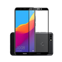 MISC 3D Glass Screen Protector For Huawei Honor 7C - Black