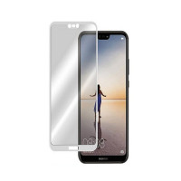 MISC 3D Glass Screen Protector For Huawei P20 Lite - White