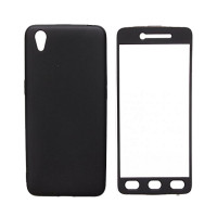 MISC Soft 360 Degree Full Protection Case For Oppo A57 Black