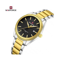 Naviforce Classic Date Watch For Men Two-Tone (nf-9276s-4)