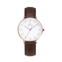Obaku Vest Mahogany Women's Watch Brown (V186LXVWRN)