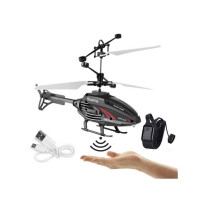 Planet X Rechargeable RC Flying Helicopter With Watch Style Remote (PX-11077)