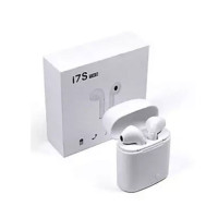 Q&T Traders i7S TWS Wireless Bluetooth Earphones White