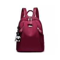 Saad Collection Luxury Drawstring College Bag For Women Mehroon