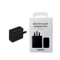 Samsung 35W PD 3 Pin Charging Adapter Black