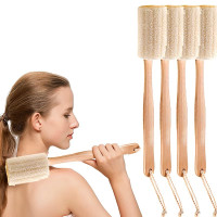 Urban Crate Natural Loofah Sponge Back Scrubber Brush for Shower