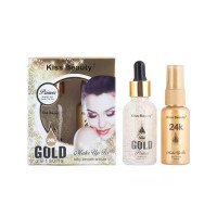 Shop Zone 2 in 1 24K Gold Makeup Fixer and Primer Set