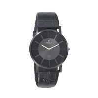 Titan Analog Men's Watch Black (1595NL01)