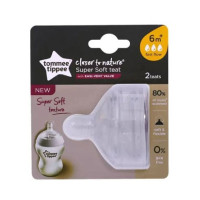 Tommee Tippee Colser To Nature Nipple - Slow Flow Pack Of 2 (TT 422120)