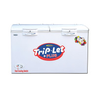 Waves Double Door Jumbo Deep Freezer 16 cu ft (WT-2160)