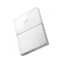 WD My Passport 4TB Portable External Hard Drive White (WDBYFT0040BWT)