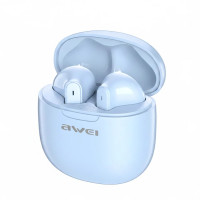 AWEI T68 ENC Wireless Bluetooth Earbuds Blue