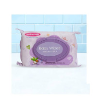 Mothercare Shea Butter Baby Wipes Purple - 80 Pcs