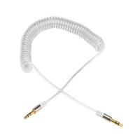 Wish Hub 3.5mm Aux Cable For Car White