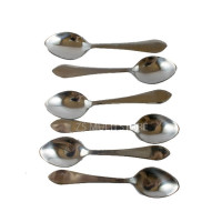 ZS Store Classic Tea Spoon Stainless Steel - Pack of 6