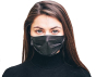 iShopping - Hamayun Goods Fabric Disposable Face Mask Black