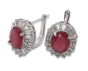 iShopping - Zed Eye Red Mist Earrings For Women (ISE157)