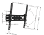 iShopping - Uniview 32"-55" LED Wall-Hanging Mounts (HB-4032-E)