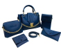 iShopping - RG Shop Dior Hand Bag Clutch & pouches 5-pcs -Blue