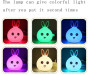 iShopping - Easy Shop Cute Rabbit Silicone LED Night Light
