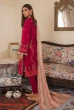 iShopping - Cross Stitch Manzil Khaddar & Linen Collection Rosy Radiance Unstitched 3 Piece (09)