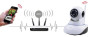 iShopping - Muzamil Store Dual Antenna 1080P WiFi IP Camera White (V380)