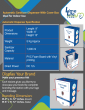 iShopping - Limelite Care Wall Mount Automatic Sanitizer Dispenser With Cover Box