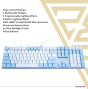 iShopping - Gamdias Hermes Mechanical Gaming Keyboard Blue Key Switch (M5)