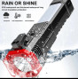 iShopping - Multifunction Portable Flashlight Rechargeable LED Torch