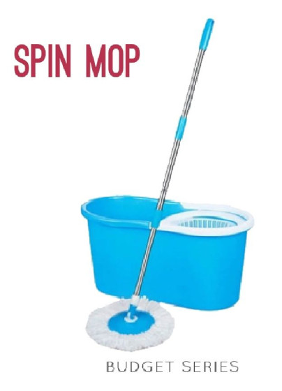 iShopping - 360° Spin Mop Set with Microfiber Mop Head