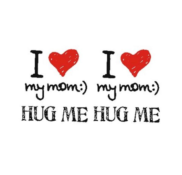 iShopping - G-Mart I love My Mom Tattoo Sticker