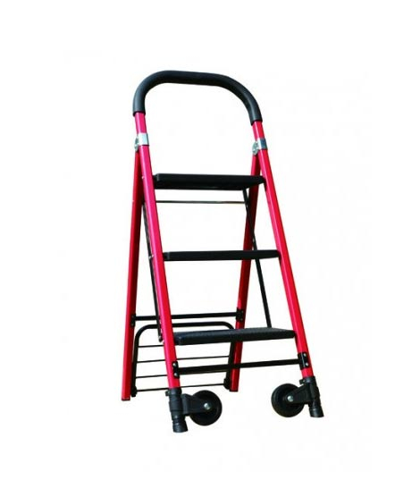iShopping - Histar 2 in 1 Aluminium Ladder Hand Truck Trolley (H-0080)