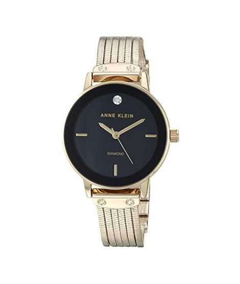 iShopping - Anne Klein Diamond Accented Women's Watch Gold (AK/3220BKGB)