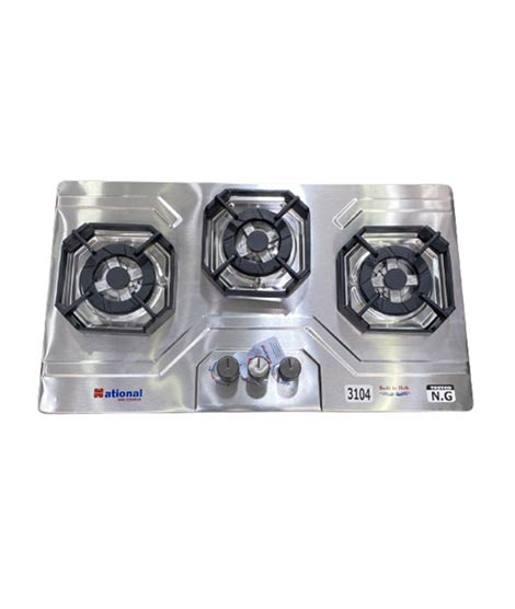 iShopping - Stainless Steel 3 Burners LPG Gas Hob (3104)