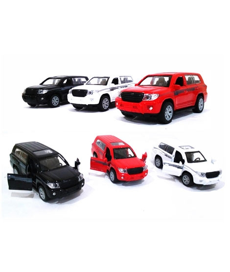 iShopping - Planet X Toyota Pull Back and Die cast Assorted Color Car (PX-10698)