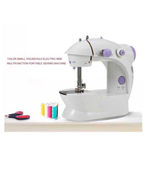 iShopping - The Emart Mini Sewing Machine With Foot Pedal White