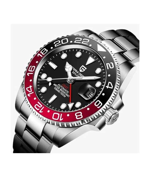 iShopping - Benyar Pearl Pagani Design Mens Watch Silver (PD-1662-4)
